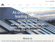 Tablet Screenshot of centralroofing.co.uk
